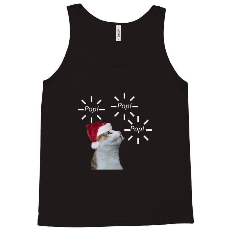 Pop Pop Pop Cat Tank Top | Artistshot