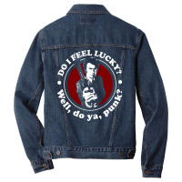 Do I Feel Lucky Men Denim Jacket | Artistshot