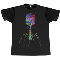 Bacteriophage Graphic T-shirt | Artistshot