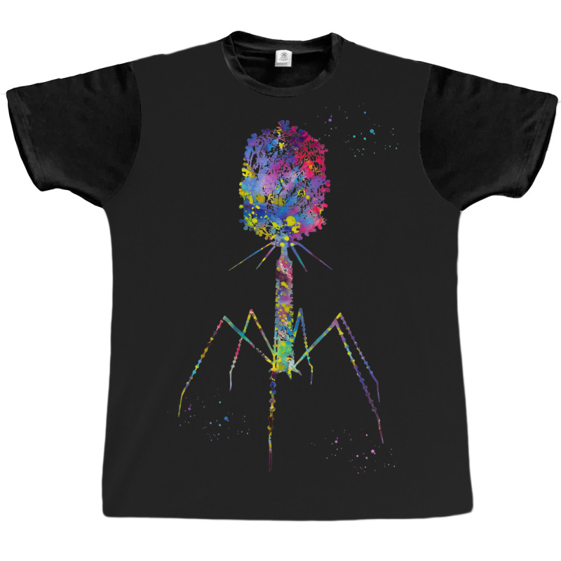 Bacteriophage Graphic T-shirt by CindyAlford | Artistshot