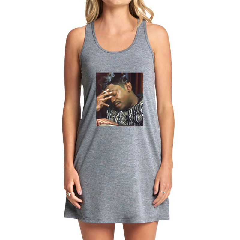 Mekhi Phifer Meme Smoking Reaction Gif Head Down Eyes Closed The Bob Tank Dress by MiltonLane | Artistshot