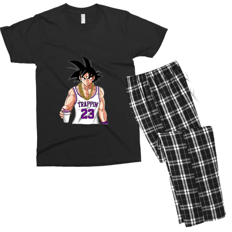 Trap Goku Men's T-shirt Pajama Set | Artistshot