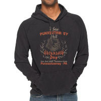 Groundhog Day I Saw Punxsatawney Phil Vintage Hoodie | Artistshot