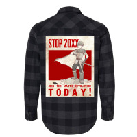 Marth Propaganda Poster Flannel Shirt | Artistshot