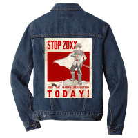 Marth Propaganda Poster Men Denim Jacket | Artistshot