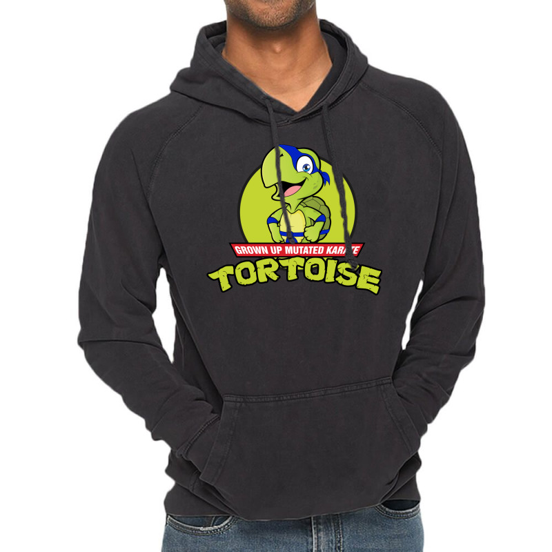 Grown Up Mutated Karate Tortoise Vintage Hoodie by osetekodzot | Artistshot