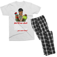 Duane Dibbley Let Me Check Men's T-shirt Pajama Set | Artistshot