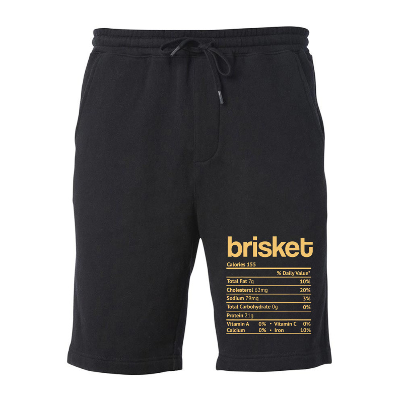 Brisket Nutrition Facts Funny Thanksgiving Jewish Hanukkah Fleece Short | Artistshot