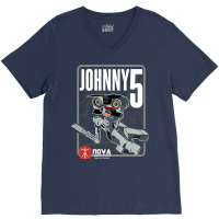 Nova Laboratories Johnny Five V-neck Tee | Artistshot