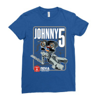 Nova Laboratories Johnny Five Ladies Fitted T-shirt | Artistshot