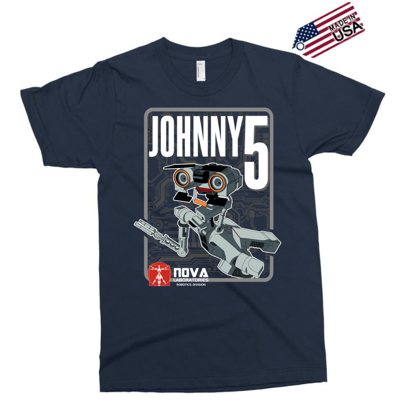 Nova Laboratories Johnny Five Exclusive T-shirt by semiyayunbox | Artistshot