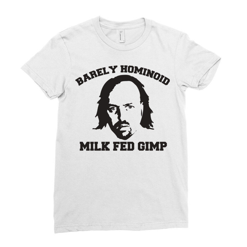 Barely Hominoid Milk Fed Gimp Ladies Fitted T-Shirt by ramsiusutan | Artistshot