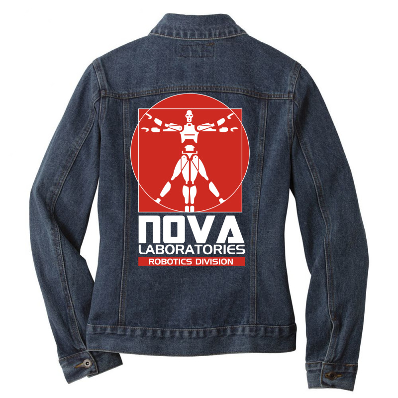 Nova Laboratories Robotics Division Ladies Denim Jacket by semiyayunbox | Artistshot