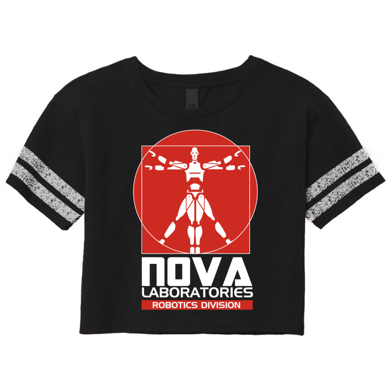 Nova Laboratories Robotics Division Scorecard Crop Tee by semiyayunbox | Artistshot