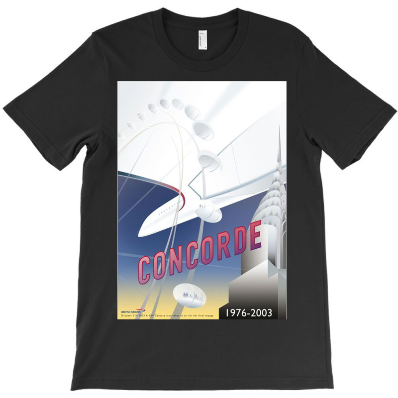 Concorde The Last Elegant Way To Travel By Air T-shirt | Artistshot