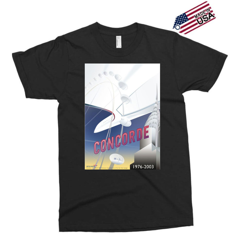 Concorde The Last Elegant Way To Travel By Air Exclusive T-shirt | Artistshot