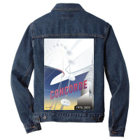 Concorde The Last Elegant Way To Travel By Air Men Denim Jacket | Artistshot