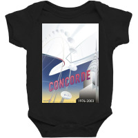 Concorde The Last Elegant Way To Travel By Air Baby Bodysuit | Artistshot