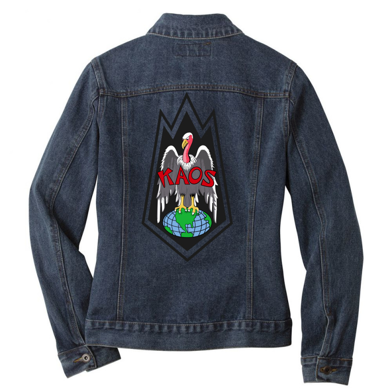 Classic Kaos   Global Domination Ladies Denim Jacket by nuralyasafed | Artistshot