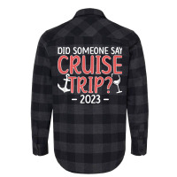 Cruise Trip 2023 Vacation Travel Cruising Trip 2023 T Shirt Flannel Shirt | Artistshot