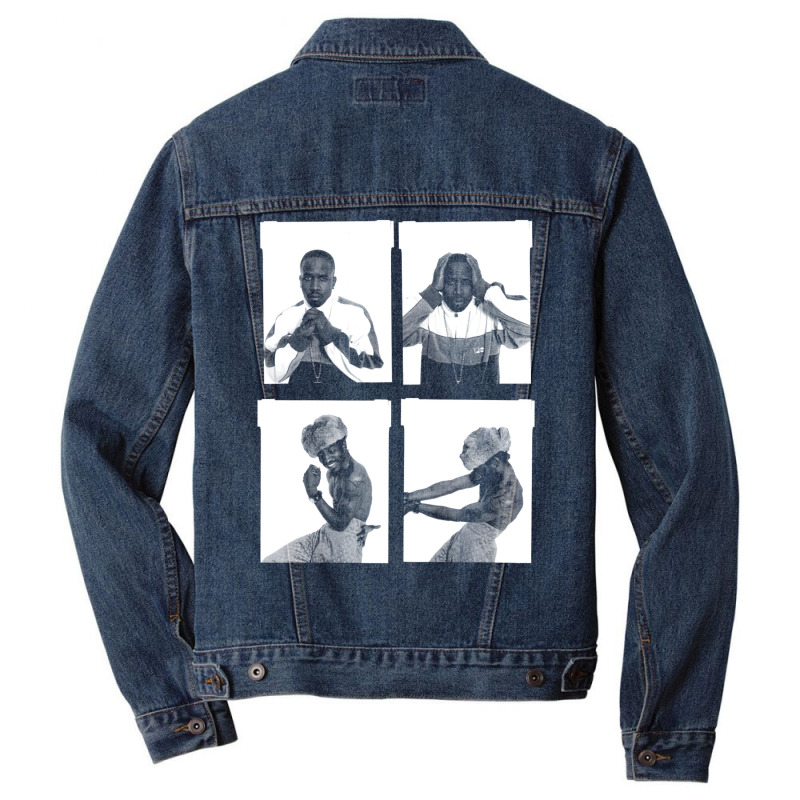 Hip Hop Legends Men Denim Jacket by osetekodzot | Artistshot