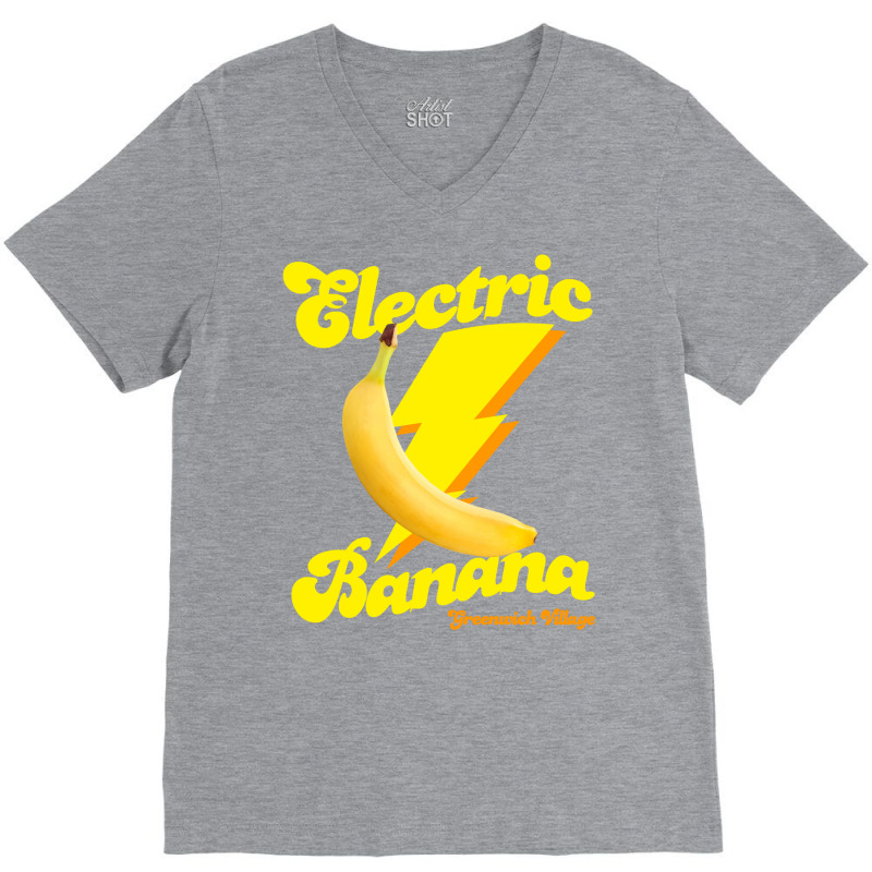 Electric Banana   Greenwich Village V-neck Tee | Artistshot