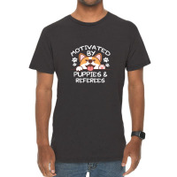 Motivated By Puppies And Referees  For Referees Vintage T-shirt | Artistshot