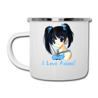 I Love Anime! Anime Girl Camper Cup | Artistshot