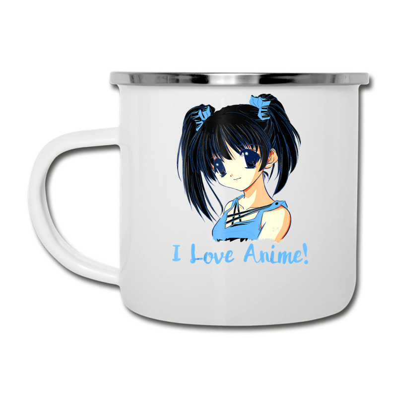 I Love Anime! Anime Girl Camper Cup by FranklinTepper1 | Artistshot