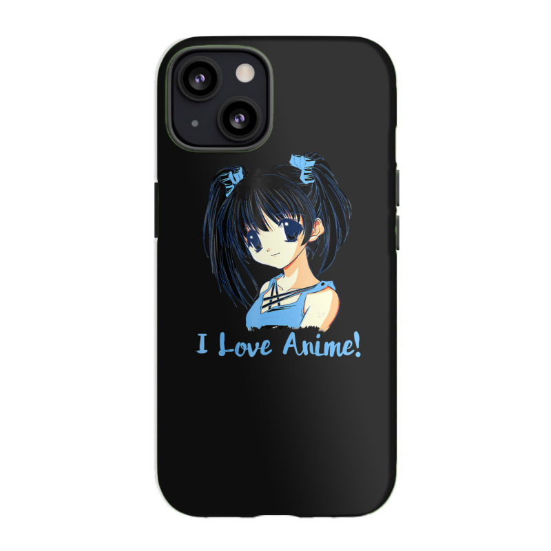 I Love Anime! Anime Girl iPhone 13 Case by FranklinTepper1 | Artistshot