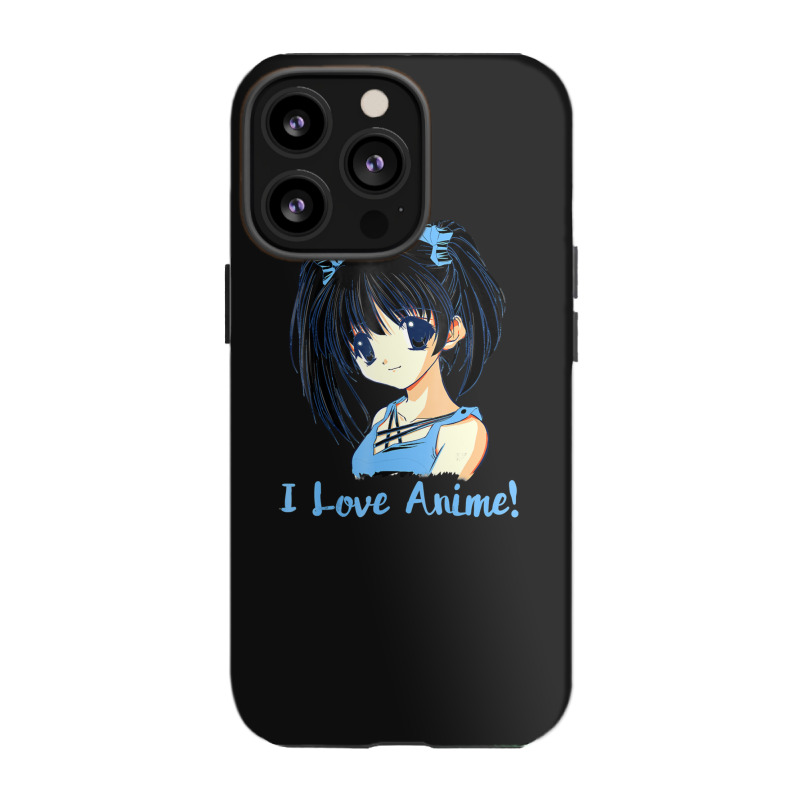 I Love Anime! Anime Girl iPhone 13 Pro Case by FranklinTepper1 | Artistshot