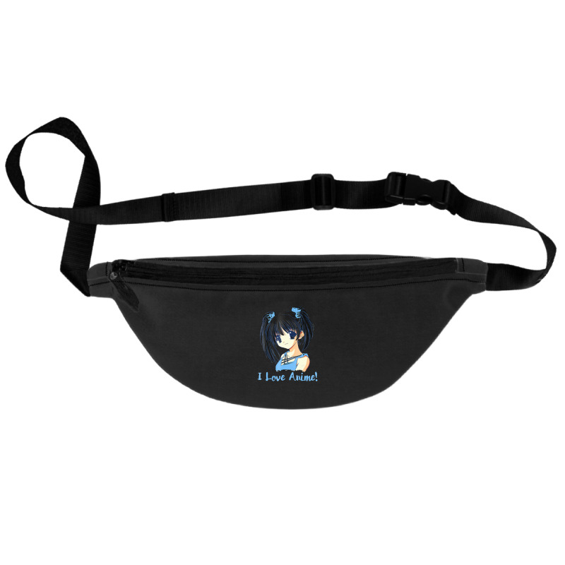 I Love Anime! Anime Girl Fanny Pack by FranklinTepper1 | Artistshot