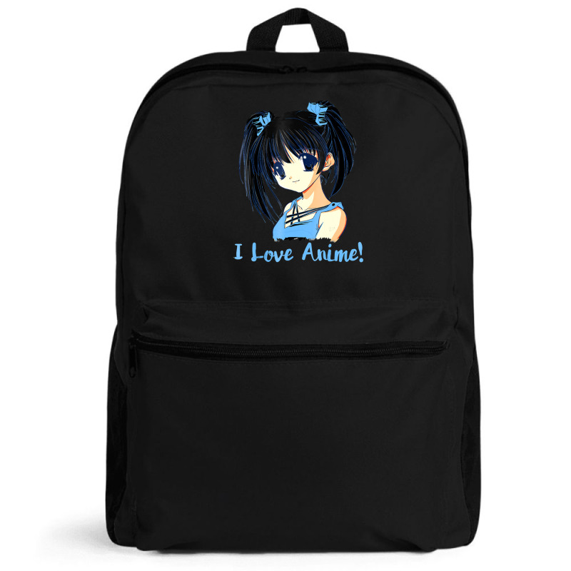 I Love Anime! Anime Girl Backpack by FranklinTepper1 | Artistshot