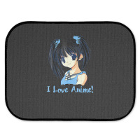 I Love Anime! Anime Girl Rear Car Mat | Artistshot