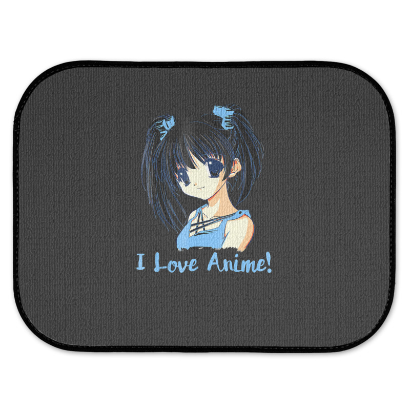 I Love Anime! Anime Girl Rear Car Mat by FranklinTepper1 | Artistshot