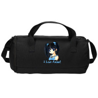 I Love Anime! Anime Girl Duffel Bag | Artistshot