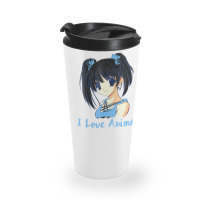 I Love Anime! Anime Girl Travel Mug | Artistshot