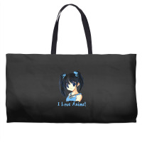 I Love Anime! Anime Girl Weekender Totes | Artistshot