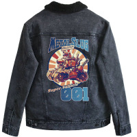 Metal Slug Remastered Full Color Unisex Sherpa-lined Denim Jacket | Artistshot