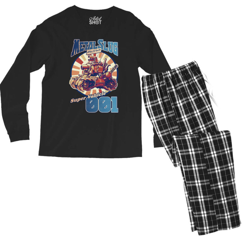 Metal Slug Remastered Full Color Men's Long Sleeve Pajama Set | Artistshot