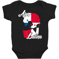 Caribbean Panama Flag Panamanian Creole Pride Afro Latina T Shirt Baby Bodysuit | Artistshot