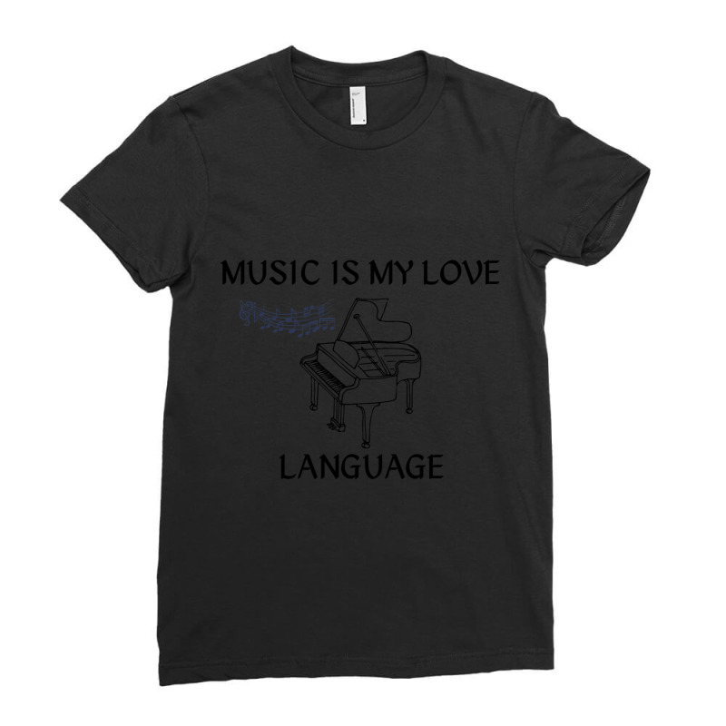 My Love Language Essential  Classic Ladies Fitted T-Shirt by CrystalLSchwartz | Artistshot