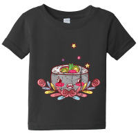 Womens Sushi Roll Lover Maki Japanese Food Cuisine Sushi Kawaii V-neck Baby Tee | Artistshot