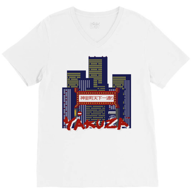 Yakuza 1988 [variant] V-neck Tee | Artistshot