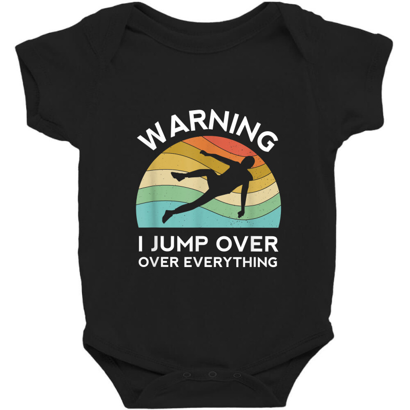 Parkour Free Running Training Traceur Retro Boys Sport Flip Baby Bodysuit by SamuelTABraun | Artistshot