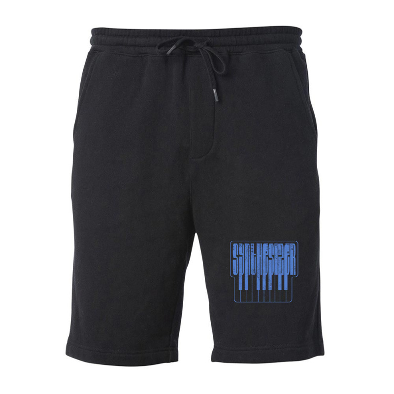 Synthesizer Player And Synth Lover 4 Fleece Short | Artistshot