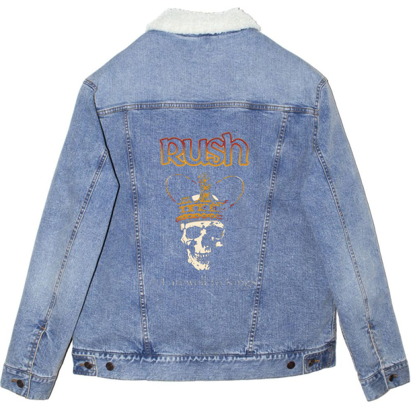 Farewell To Kings Unisex Sherpa-Lined Denim Jacket by MarilyneNader | Artistshot