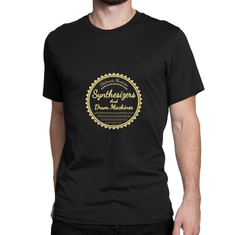 Synthesizers And Drum Machines Fan Classic T-shirt | Artistshot