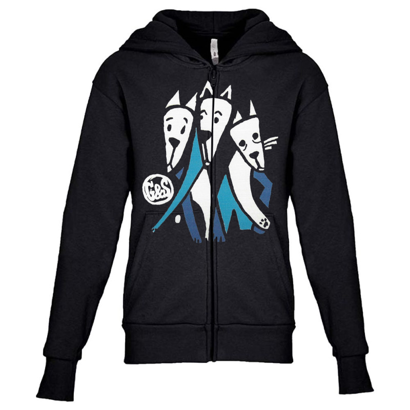 Neil Blender Dogs, Gordon And Smith Skateboard Design Youth Zipper Hoodie by PaulJKrois | Artistshot