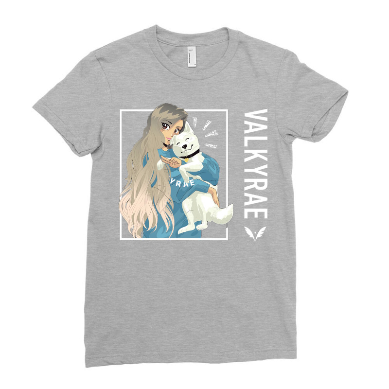 Valkyrae   Mika Tee New Edition Ladies Fitted T-Shirt by elgaramchyuls | Artistshot